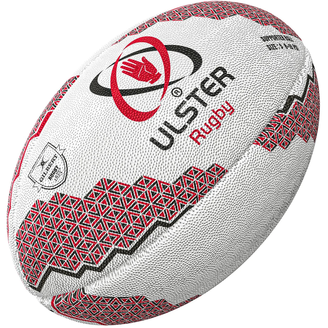 Gilbert Ulster Supporters Rugby Ball
