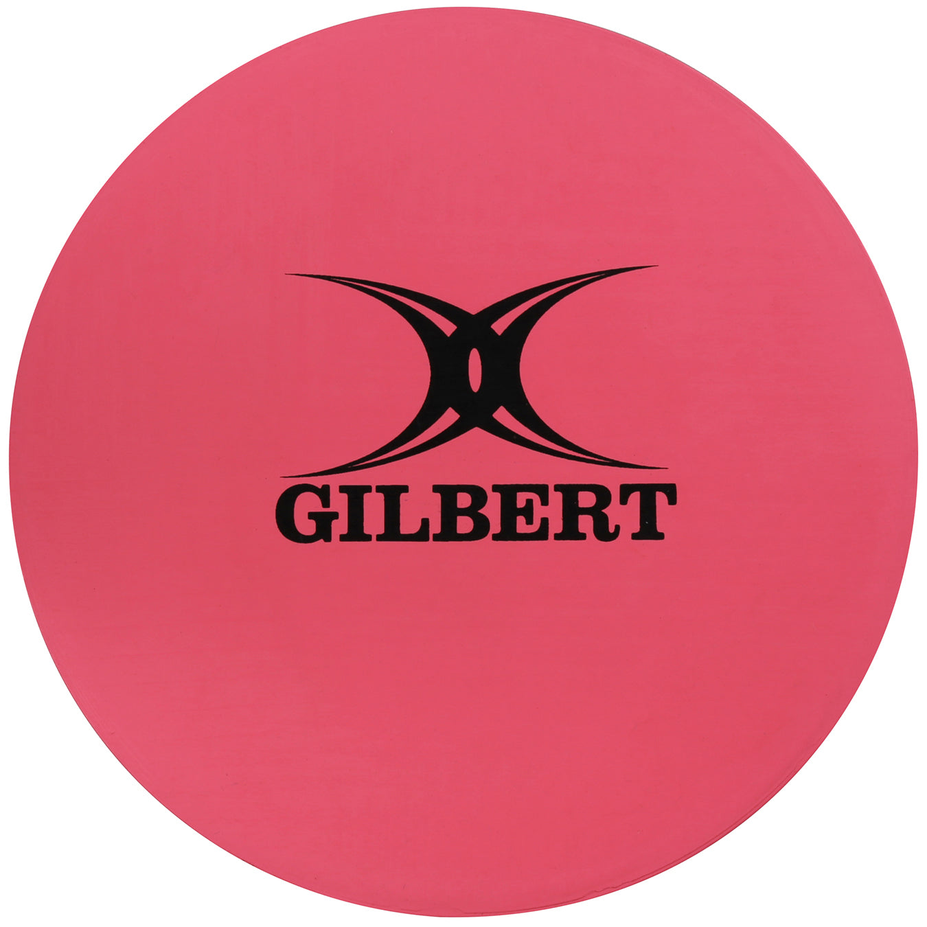 The Gilbert Rubber Disc Pack features a pink rubber disc with bold black text.
