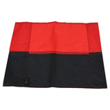 The Precision Training Precision Corner Flags feature a rectangular polyester design in red/black, divided horizontally with visible stitched seams.