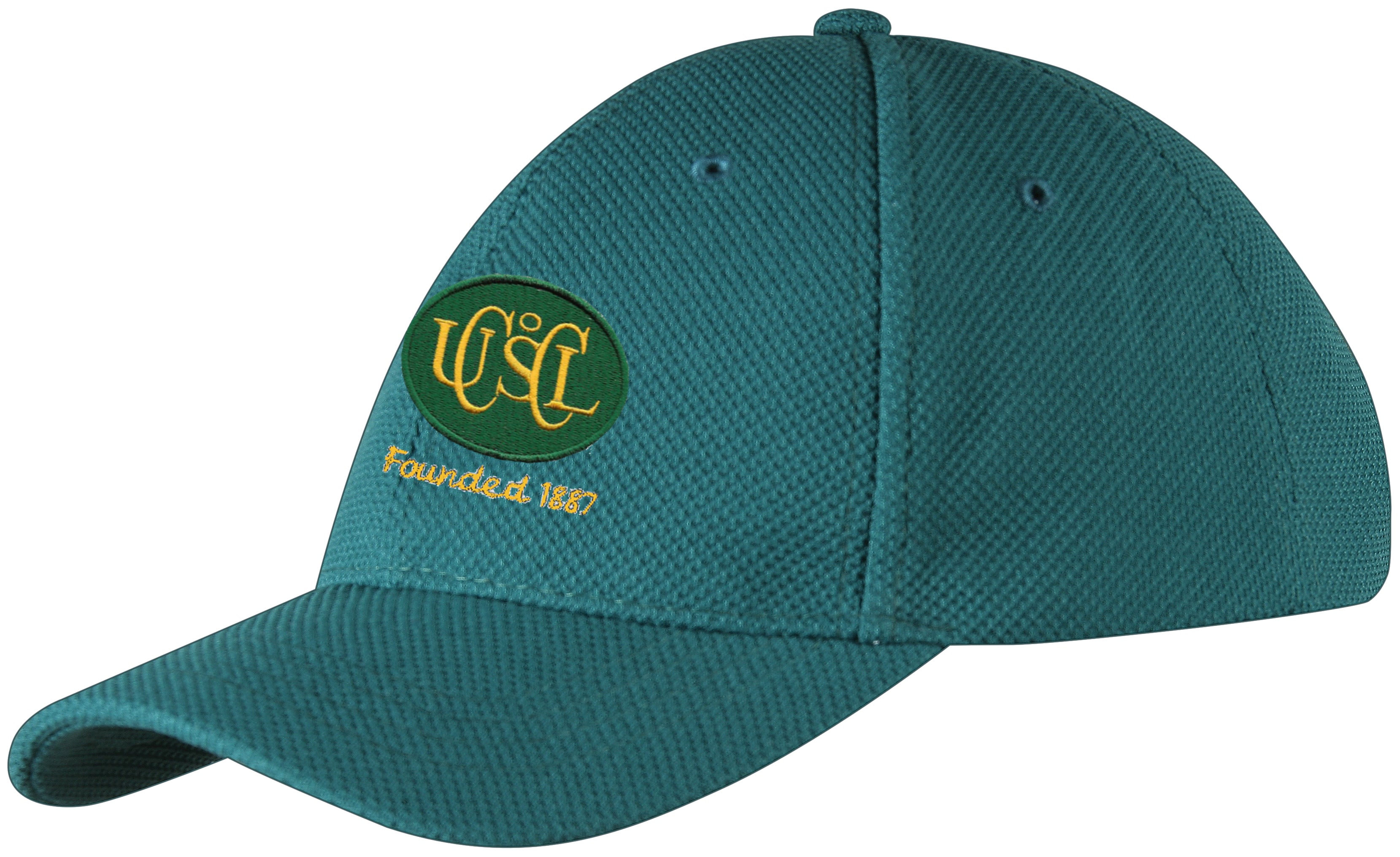 Show your support for Upton St Leonards CC with the Gray Nicolls Green Cricket Cap, featuring a curved brim and embroidered USCL logo with "Founded 1837" on the front.