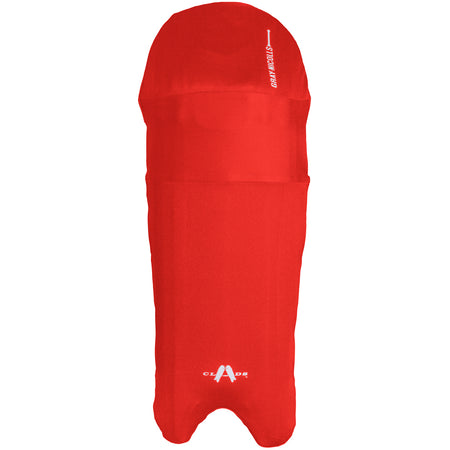 The Gray Nicolls Cricket Wicket Keeping Clads offer a secure, fitted design for all ages. Featuring white logos, reinforced stitching, and a curved shape—like coloured covers for your pads—they provide comfort and durability on the field.