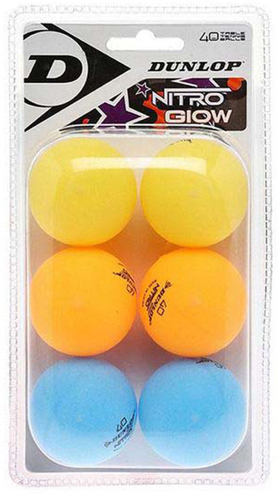 Dunlop Nitro Glow 6 Ball Packet