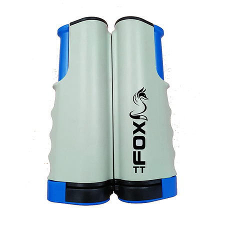 The FoxTT Retractable Table Tennis Net, branded with the FoxTT logo, is an ideal accessory for table tennis players, offering a portable and convenient way to set up games anytime, anywhere.