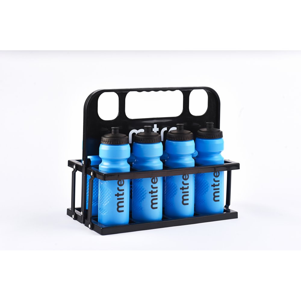 Mitre Plastic Crate & 8 Water Bottles