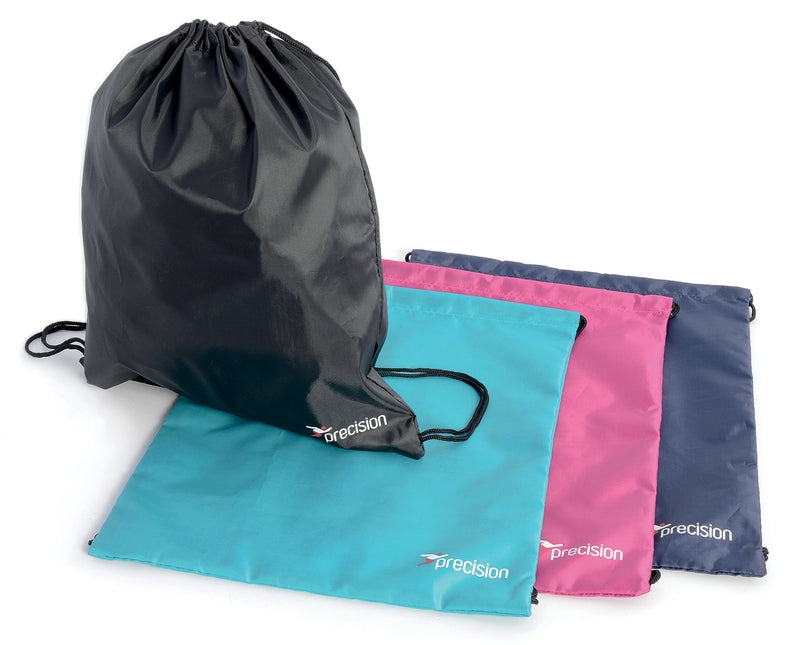 The Precision Training Precision Gymsack in navy is a lightweight drawstring bag featuring the Precision logo in the corner and a secure closure—perfect for school, gym, or everyday use.